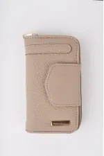 Muggo CHEKO Bozuk & Kağıt Para Bölmeli Fermuarlı Kartlık Kadın Cüzdan