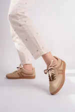 Muggo HUXLEY Double Lace-Up Women's Casual Sneaker Sports Shoes