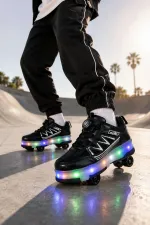 Muggo SKATE Kids' Light-Up Roller Skates/Sneakers Muggo SKATE Kids' Light-Up Roller Skates/Sneakers