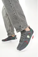 Amed Spor BRAİN Unisex Ortopedik Günlük Bağcıklı Sneaker Spor Ayakkabı