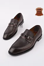 Chaussures orthopédiques classiques décontractées en cuir véritable Muggo BONDY pour hommes