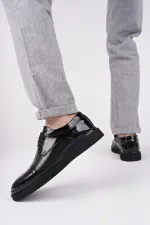 Muggo Marcel Garantili Erkek Günlük Klasik Hakiki Deri Casual Ayakkabı