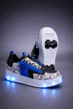 Muggo FLOW Çocuk Işıklı Patenli Tekerlekli Sneaker Spor Ayakkabı Muggo FLOW Çocuk Işıklı Patenli Tekerlekli Sneaker Spor Ayakkabı