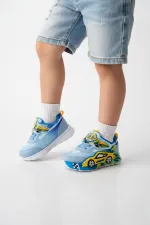 Muggo CAR Velcro Car and Light-Up Kids' Casual Sneaker Sports Shoes