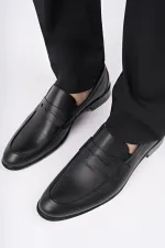 Muggo H040 Genuine Leather Classic Men's Shoes