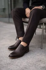 Muggo CRISH Genuine Leather Slip-on Men's Classic Casual Shoes Muggo CRISH Genuine Leather Slip-on Men's Classic Casual Shoes