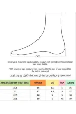 Muggo LUUQ Garantili Kadın Kalın Taban Içi Tüylü Günlük Mini Yarım Bot