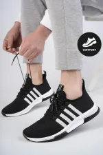 Muggo Runn Unisex Ortopedik Günlük Garantili Yürüyüş Koşu Sneaker Spor Ayakkabı