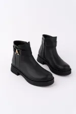 Bottes zippées pour femmes Muggo VENTOZA avec détail de ceinture et de boucle