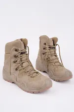 Muggo RANGER Tactical Military Zip-Up and Lace-Up Desert Boot