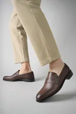 Muggo H0140 Chaussures décontractées classiques pour hommes en cuir véritable, garanties