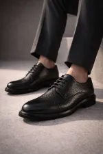 Muggo DANIEL Genuine Leather Lace-up Men's Classic Casual Shoes Muggo DANIEL Genuine Leather Lace-up Men's Classic Casual Shoes