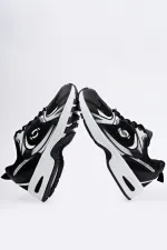 Muggo MOJEH Kadın Ortopedik Günlük Garantili Bağcıklı Yürüyüş Koşu Sneaker Spor Ayakkabı