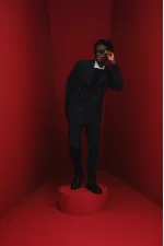 Muggo SAMUEL Chaussures pour hommes classiques et confortables en cuir véritable, style décontracté, avec semelle orthopédique épaisse.