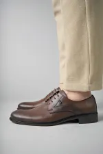 Muggo H0143 Chaussures décontractées classiques pour hommes en cuir véritable, garanties
