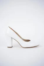 Muggo W707 Garantili Kadın Klasik Günlük Tarz Şık ve Rahat Topuklu Ayakkabı