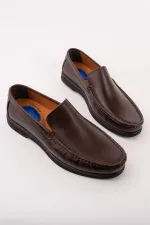 Muggo WINSOR Genuine Leather Laceless Comfortable Sole Men's Casual Classic Loafer Shoes Muggo WINSOR Genuine Leather Laceless Comfortable Sole Men's Casual Classic Loafer Shoes