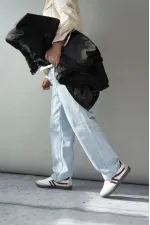 Muggo GARCİA Garantili Unisex Ortopedik Günlük Bağcıklı Yürüyüş Koşu Sneaker Spor Ayakkabı