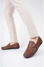 Chaussures décontractées pour hommes Muggo WOLTZ en cuir véritable classique garanti