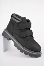 Bottes Muggo GADGET pour enfants, unisexes, confortables et résistantes au froid, avec fermeture velcro.