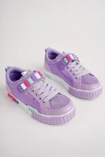 Chaussures de sport orthopédiques Muggo SONIC Guaranteed, à lacets et velcro, sur le thème Lego