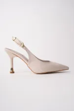 Escarpins à bout pointu et dos ouvert pour femmes Muggo CHIC