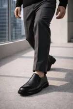 Muggo DIMITROV Genuine Leather Laceless Men's Classic Casual Shoes Muggo DIMITROV Genuine Leather Laceless Men's Classic Casual Shoes