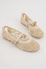 Muggo LACE Women's Mesh Detail Beaded Strappy Stylish Casual Ballet Flats Muggo LACE Women's Mesh Detail Beaded Strappy Stylish Casual Ballet Flats