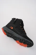 Bottes d'hiver unisexes Muggo Alaska, garanties pour la randonnée en plein air, à lacets et fermeture éclair latérale.