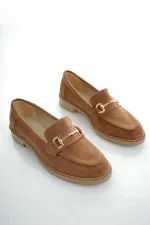 Muggo SUSSIE Guaranteed Metal Buckle Women's Loafer Casual Shoes