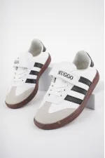 Muggo OLAF Garantili Günlük Ortopedik Bağcıklı Ve Cırtlı Çocuk Sneaker Spor Ayakkabı