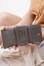 Portefeuille Muggo LITTLE pour femme avec compartiment pour pièces et billets et porte-cartes zippé