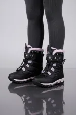 Muggo RAGYER İçi Kürklü Bağcıklı ve Cırtlı Kız Çocuk Bot