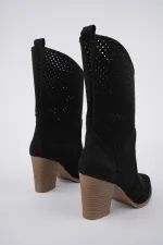 Muggo Indiana Guaranteed Women's Laser Cut Stylish and Comfortable Cowboy Summer Boots