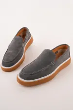 Muggo COVENT Genuine Suede Leather Laceless Men's Casual Loafer Shoes Muggo COVENT Genuine Suede Leather Laceless Men's Casual Loafer Shoes