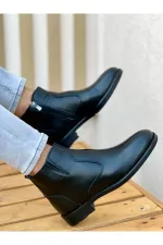 Bottes pour hommes Muggo M027 en cuir véritable