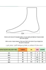 Muggo MORTA Kalın Taban Bağcıklı Hakiki Deri Erkek Günlük Sneaker Spor Ayakkabı