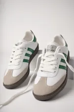 Muggo JABBAR Unisex Ortopedik Günlük Garantili Bağcıklı Yürüyüş Koşu Sneaker Spor Ayakkabı