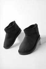 Bottines Muggo SNOW Guaranteed pour enfants, unisexes, à semelle épaisse et doublure en fourrure, idéales au quotidien.