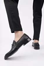 Chaussures orthopédiques classiques décontractées en cuir véritable Muggo BONDY pour hommes