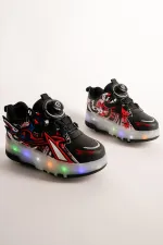 Muggo PATO Çocuk Işıklı Patenli Tekerlekli Sneaker Spor Ayakkabı