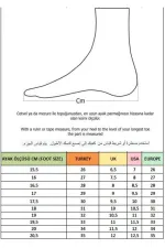 Chaussures de sport unisexes pour enfants Muggo PANTER à semelle épaisse, fermeture velcro et lacets