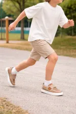 Chaussures de sport décontractées pour enfants Muggo RABIDS à motifs velcro