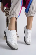 Chaussures de sport Muggo GORDON unisexes orthopédiques à lacets, garanties pour la marche et la course au quotidien.