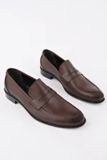 Chaussures classiques pour hommes Muggo H040 en cuir véritable
