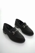 Mocassins décontractés pour femmes Muggo SUSSIE avec boucle métallique garantie