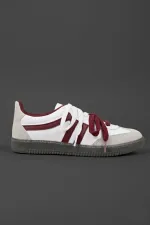 Muggo ETRO Çift Bağcıklı Günlük Kadın Sneaker Spor Ayakkabı