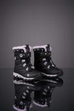 Muggo RAGYER İçi Kürklü Bağcıklı ve Cırtlı Kız Çocuk Bot