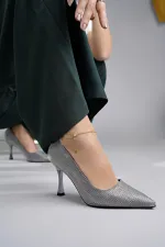 Muggo YOWEL Guaranteed Pointed Toe Women's Stiletto Heel Shoes