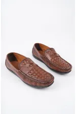 Chaussures décontractées pour hommes Muggo WOLTZ en cuir véritable classique garanti